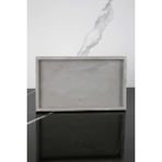 Betonmall Mermer Desenli Beton Sunum Tabağı Dekoratif Sunumluk Sunum Tepsisi 15 x 25 cm - Gri - 15 x 25 cm