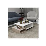 Betroya Dux Dekoratif Orta Sehpa Beyaz / Alize
