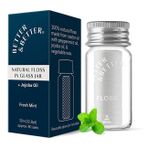 Better & Better Doğal Floss | Vegan,%100 Bitki Bazlı Mumlu Diş İpi Doldurulabilir Cam Kavanozda | Jojoba ve Nane Yağı ile Doğal Diş İpi | Nemlendirici ve Yatıştırıcı Çevre Dostu Diş İpi