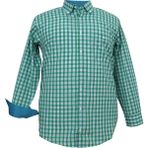 Bettino Büyük Beden Battal Boy Erkek Gömlek Bettino Yeşil - 2XL