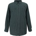 Bettino Pamuklu Büyük Beden Battal Boy Oduncu Gömlek & Yeşil - 2XL