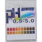 Betty Becky Evrensel Ph Test Kağıdı Şeritleri Araştırma Sağlığı, Laboratuvarlar Için Ph Ölçüm Aralığı 0,5-5 Idrar ve Tükürük 100 Şerit %40 Indirim (Yurt Dışından) - Renkli