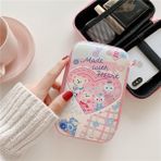 Betty Becky Kore Kablo Düzenleyici Çanta Saklama Kutusu Powerbank HDD Çantası Için Taşıma Çantası Sabit Disk Küçük Ikiz Yıldız Tarzı Doğum Günü Hediyesi Çocuk Çantası (Yurt Dışından) - NA