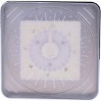 Betty Becky Modern LED Renk Değiştiren Su Glow Kare Yağmur Banyo Duş Başlığı Yenı 7 Renk 7 Renk LED Yayan (Yurt Dışından)