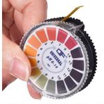 Betty Becky Ph Test Şeritleri Evrensel Ph Test Kağıdı Şeritleri Ph Ölçümü Tam Aralık 0-14 Su Kalitesi Tükürük Ph Test Bandı Tipi Mutfak Aracı (Yurt Dışından) - Renkli