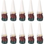 Betty Becky Sulama Kazıkları, 10 Paket Kapalı Otomatik Damla Sulama Sistemi Sulama Ekipmanları Aracı Bitki Sulayıcı Seramik Problar Houseplant Sivri Kendiliğinden Sulama (Yurt Dışından)