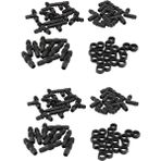 Bettyabecky 1/2 Inç Boru Dikenli Konnektörler Için 2x Sulama Bağlantı Parçaları Kiti (Rain Bird 16MM .520 Id) Damlama Veya Yağmurlama Sistemleri (Yurt Dışından)