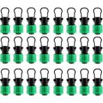 Bettyabecky 24 Adet Damla Sulama Boru Uç Kapağı Fişi 1/2 Inç Evrensel Uç Kapağı Uydurma Damla Uç Kapağı Bağlantısı ile 16MM Damlama Bandı Boru Yağmurlama (Yurt Dışından)