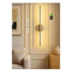 Betül Home Design Pilli ESKİTME KASA 50 Cm Gün ışığı LED Duvar Aplik Modern Dekoratif Led (1 ADET)