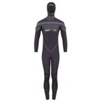 BEUCHAT Elbise MED C-ZIP Başlıklı, 8/7 mm Erkek Dalış Elbisesi L