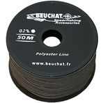 Beuchat Zıpkın Makara Ipi Polyester 50M, 2mm, Siyah