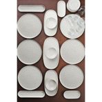 Bev Kitchen Lunares 29 Parça Porselen Kahvaltı Takımı 6 Kişilik Kahvaltılık Takımı & Seti