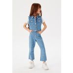 Beverly Hills Polo Club Bg Store Kız Çocuk Denim Yelek