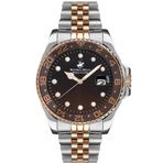 Beverly Hills Polo Club BP3126X.540 Silver-Rose Gold Erkek Kol Saati
