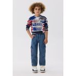 Beverly Hills Polo Club Erkek Çocuk Denim Pantolon - 8 Yaş
