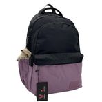 Bevitton 34100 Mürdüm Siyah Suya İtici Kumaş Unisex Okul Çantası