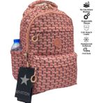 Bevitton Saten Su Geçirmez Kumaş Unisex Okul Sırt Çantası 20289 - Çok Renkli