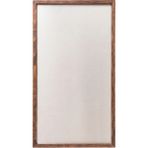 Bevorev Manyetik Metal Pano – Ahşap Çerçeveli Not ve Fotoğraf Panosu - 62X27CM