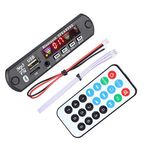 Bewinner Bluetooth WMA Dekoder Kartı TFM01BT + U-DX Ekran Bluetooth 5.0 4 Renk FM Ape FLAC Dekoder Kart Modülü Desteği AUX, FM, USB, TF, MP3 / WMA / WAV / FLAC / Ape Desteği