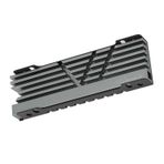 Bewinner M.2 NVME 2280 SSD Soğutucu, Çift Taraflı Soğutma, Kolay Kurulum, Nano Termal Ped, İnce İşçilik, Slim Için Için PC Için M.2 NVME 2280 SSD Soğutucu (GREY)