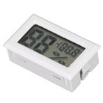 Bewinner Mini Nem Ölçer, Ev Şarap Mahzenleri Için Taşınabilir Elektronik Higrometre Yatak Odası, Dijital Higro Termometre, Yüksek Doğruluk, Beyaz
