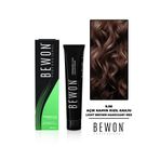 Bewon Profesyonel 100 ml 5.56 Açık Kahve Akaju Kızıl Saç Boyası