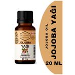 BEYARVİTA Jojoba Yağı 20 ml – Soğuk Sıkım – Cam Şişe – Katkı Içermeyen
