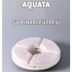 Beyaz 10'lu Aquata Kedi Köpek Su Pınarı Yedek Filtre Seti - Seçenek 1