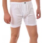 Beyaz 12 Adet 0110 Erkek Paçalı Boxer