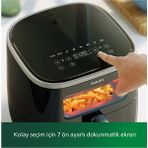 Beyaz 3000 Serisi 5.6 Litre Hızlı Hava Fritözü Xl - 1BW-Beyaz