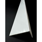 Beyaz 4x2 cm Alüminyum L Köşe Profili Köşebent - 200cm