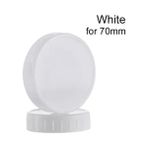 BEYAZ-70MM 6 Adet Yeniden Kullanılabilir Cam Turşu Kavanozu Kapaklı Conta Şişe Kapağı Geniş Ağızlı Kavanoz Için Iyi Mühür 70MM 86MM Plastik Sızdırmaz Dayanıklı Mutfak Aracı (Yurt Dışından) - Renkli - Water Bottle