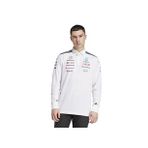 Beyaz Adidas Erkek Antrenman Uzun Kollu Tişört MER TM POLO WLM JX0757