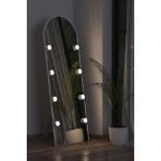 Beyaz Antre Koridor Duvar Salon Banyo Wc Ofis Çocuk Yatak Odası LED Ampullü Boy Ayna 50X150CM