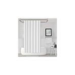 Beyaz Banyo Perdesi 180X200 Duş Perdesi Tek Kanat Banyo Perdeleri - Su Geçirmez Küvet Perde - 180 x 200 cm - Antik Bej