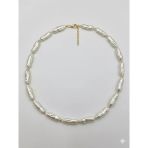 Beyaz Barok İnci Kolyeler 40+5 Cm - Kl0306
