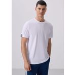 Beyaz Basic Kısa Kol Standart Kalıp O Yaka Erkek T-Shirt - 87911