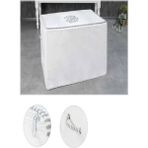 Beyaz Baskılı Ipli Baza Hurcu 65*45*25CM - 104195 Kumaş 40 x 50 750 - 1000 ml