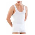 Beyaz Body Form Pamuklu Erkek Korse Atlet, L, İM511-1-198IGP103435