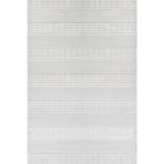 Beyaz Çizgili Pamuk Makinada Yıkanabilir Kaymaz Taban Dijital Makine Baskı Salon Halı-I-Krm_Zenith-007A-120x200