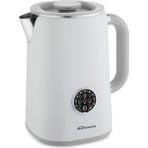 Beyaz Çok Renkli Termal Su Isıtıcı Kettle, Pratik ve Şık Tasarım