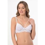 Beyaz Dantelli Bralet Sutyen