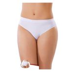 Beyaz Dikişsiz Iz Yapmayan Kadın Slip Külot, L, LZ11000-19804IGP27191669