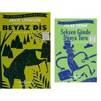 Beyaz Diş: İş Çocuk Klasikleri Kısaltılmış Metin & Seksen Günde Dünya Turu: İş Çocuk Klasikleri Kısaltılmış Metin (2 Kitap Set)