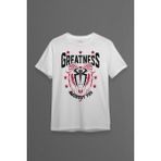 Beyaz Erkek Tişört Greatness Roman Reigns Gym Spor Fitness Baskılı T-Shirt - 001-Beyaz - XL