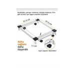 Beyaz Eşya Altlığı Buzdolabı Bulaşık Çamaşır Makinesi Taşıma Altlığı Metal Çeksür 60*51 1061-Cn