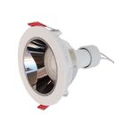 Beyaz Gümüş Sıva Altı Spot Cob Led Armatür GU10 5W Beyaz Işıklı