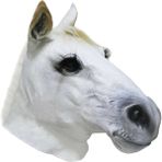 Beyaz Hayvan Komik Maske At Unicorn Maskesi Türkiye Tavuk Kurbağa Köpek Maskeleri Parti Kostüm Partisi Lateks Hayvan Kafa Maskesi Başlık Sahne (Yurt Dışından) - Renkli - Yok