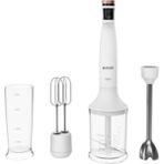 Beyaz Hbs 6150 Çok Amaçlı Blender, Güçlü ve Şık Tasarım - Ahşap - Beyaz