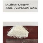 Beyaz Kalsiyumlu Akvaryum Kumu 10 Kg 1-1.50 Mm
